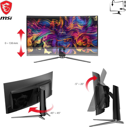 MSI MAG 341CQP QD-OLED 34" Curved Gaming Monitor
