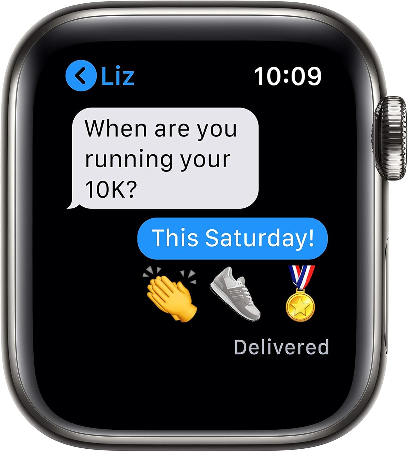 Apple Series 6 40mm Graphite Stainless Steel Watch