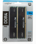 Crucial CP2K32G4DFRA32A 64GB DDR4 Pro Desktop Memory Kit