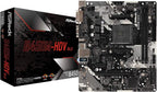 ASRock B450M-HDV R4.0 AMD Ryzen AM4 Micro ATX Motherboard