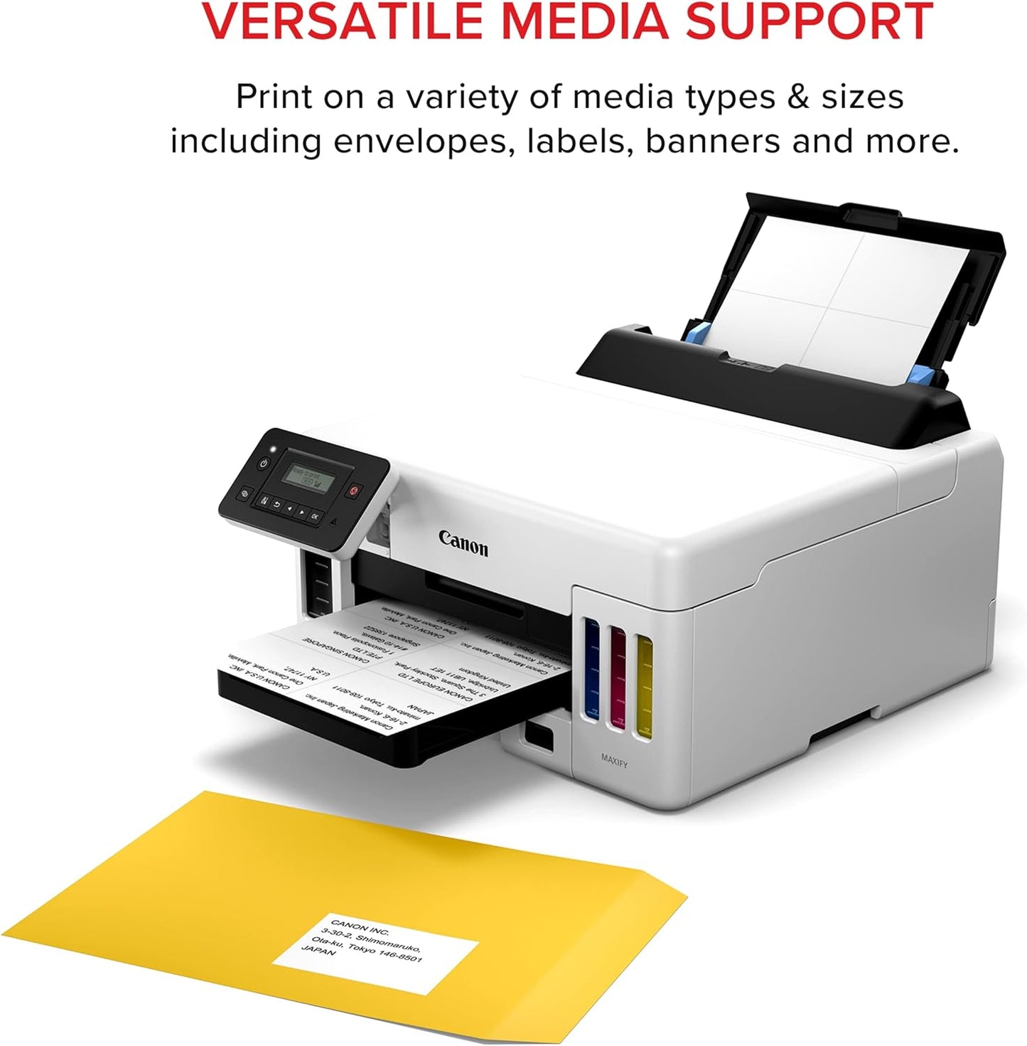 Canon 5550C002 MAXIFY GX5020 Wireless MegaTank Printer