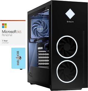 HP GT21 OMEN 40L Gaming PC i5, 16GB, 256GB SSD + 1TB HDD, RTX 3060