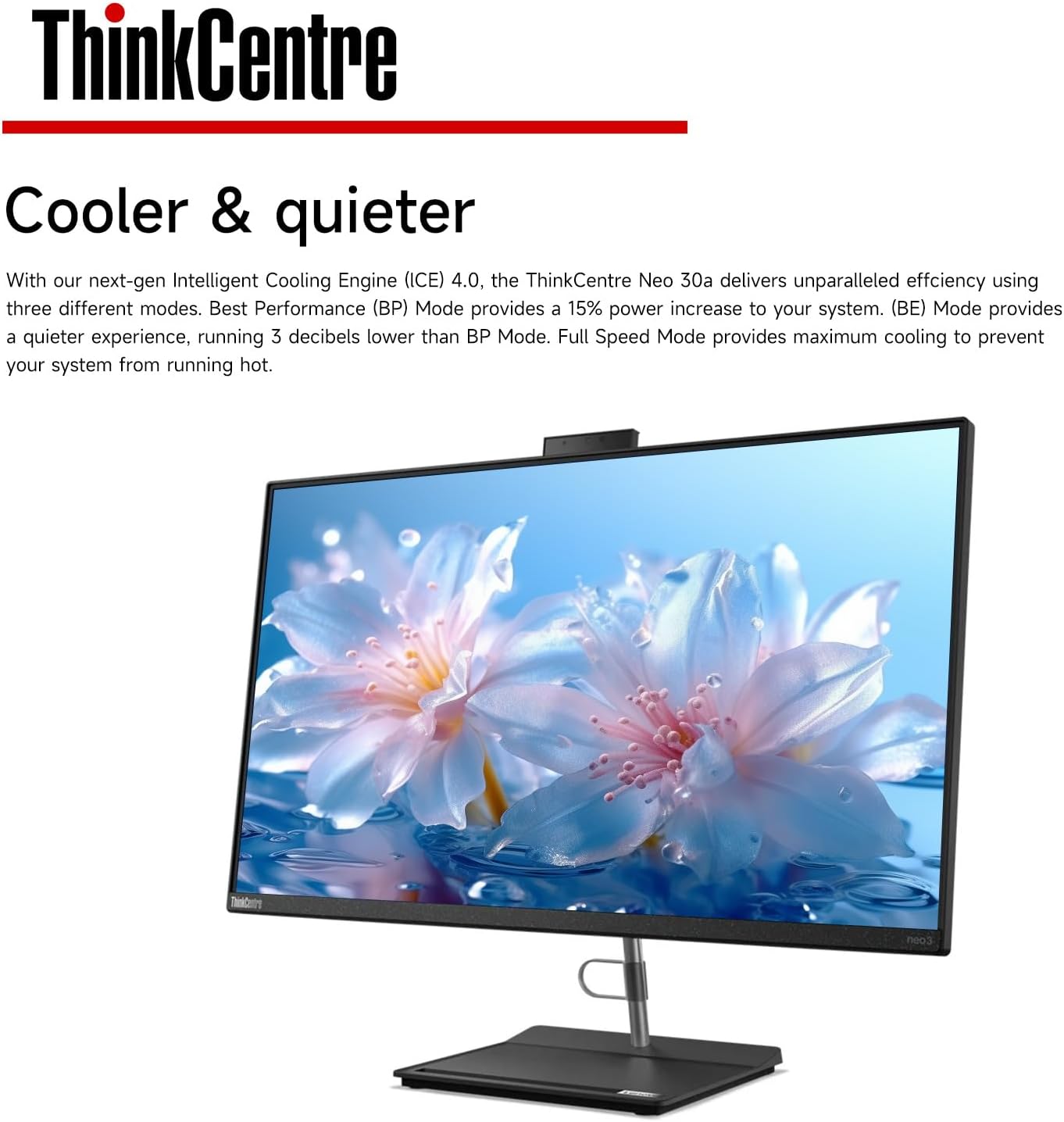 Lenovo 11CD ThinkCentre Neo 30a AIO Desktop