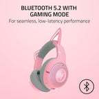 Razer RZ04-04860100-R3U1 Kraken Kitty V2 BT Headset - Quartz Pink