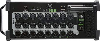 Gravity DL16S+TH02+XLR(2)+M Mackie DL16S Digital Rack Mixer Bundle