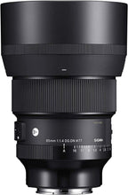 Sigma E11SG85F14SE 85mm F1.4 Sony E-Mount Lens Bundle