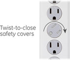 GE 14014 6-Outlet Surge Protector 8ft Cord