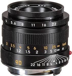 Leica 90mm Summarit-M Macro-Elmar-M Lens