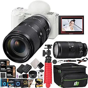 Sony E20SNILCZVE10WX5 ZV-E10 Vlogging Camera & 70-350mm Lens Bundle — main product image