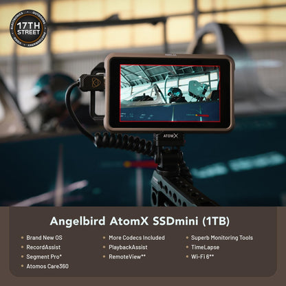 Atomos Ninja 5.2" 4K HDMI Monitor, Battery & Swivel Mount Kit