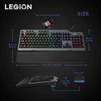 Lenovo Legion K500 GY40T26478 RGB Mechanical Keyboard
