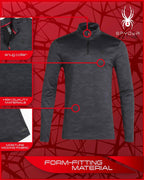 Spyder Active Shirt Quarter Zip Pullover