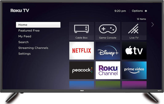 RCA ROKU RTRQ5522 55-Inch 4K UHD LED TV (Renewed)