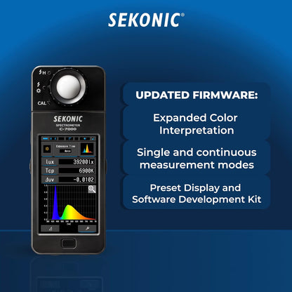 Sekonic C-7000 Spectrometer - Professional Color Meter
