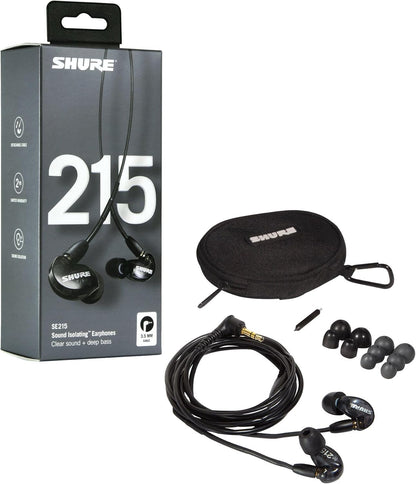 Shure SE215-K-E Pro Sound Isolating Earphones