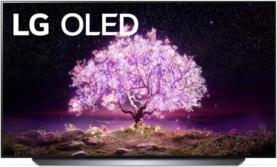 LG OLED77C1PUB 77-Inch 4K Smart OLED TV Bundle