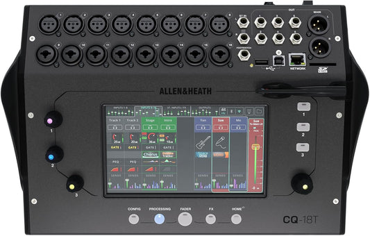 Allen & Heath CQ-18T Digital Mixer Touchscreen WiFi Bluetooth