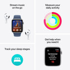 Apple MXE93LL/A Watch SE 2nd Gen GPS 40mm Midnight