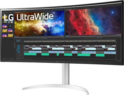 LG 38WP85C-W 38-Inch UltraWide Curved Monitor USB-C