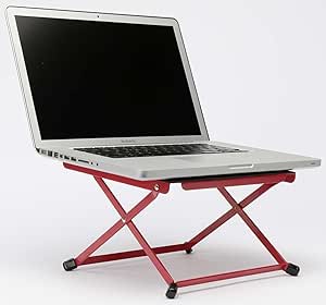 Magma 75552 Lightweight DJ Laptop Stand Riser - Red — main product image