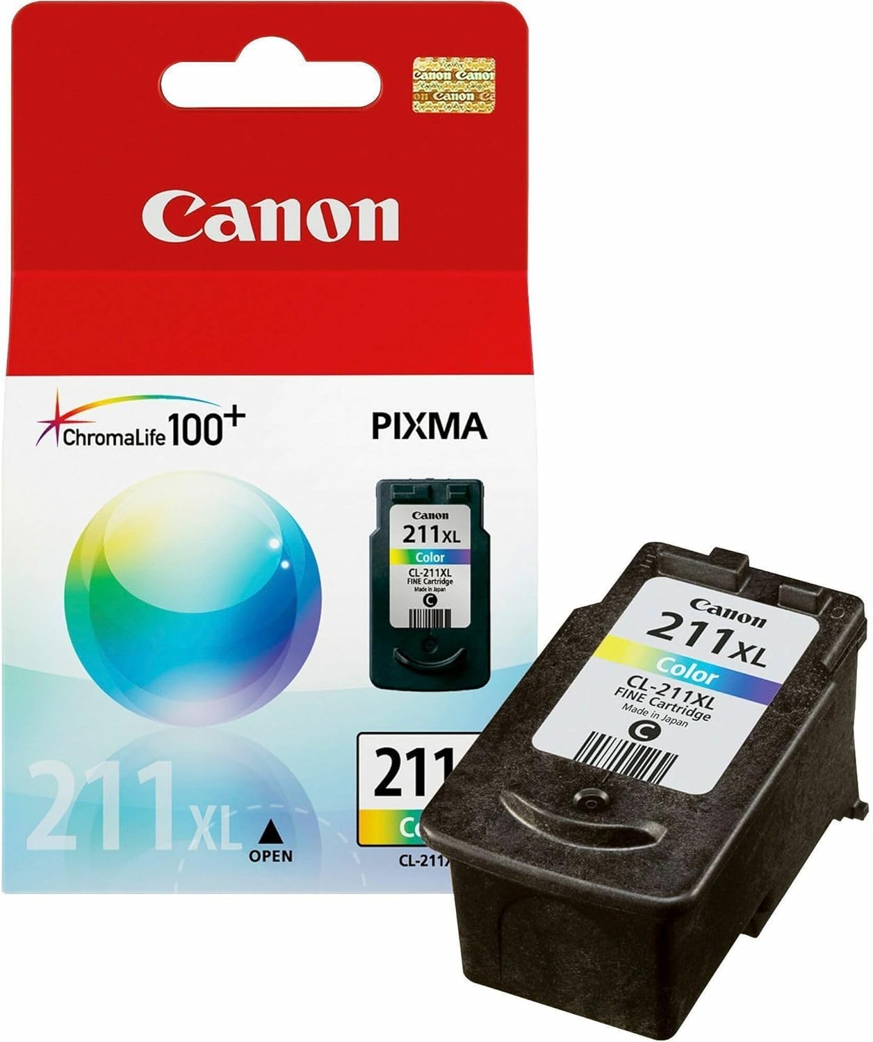 Canon 2975B001 CL-211 XL Color Ink Cartridge