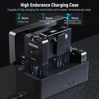Neewer 21000042 Wireless Lavalier Microphones - Charging Case, 2 Pack