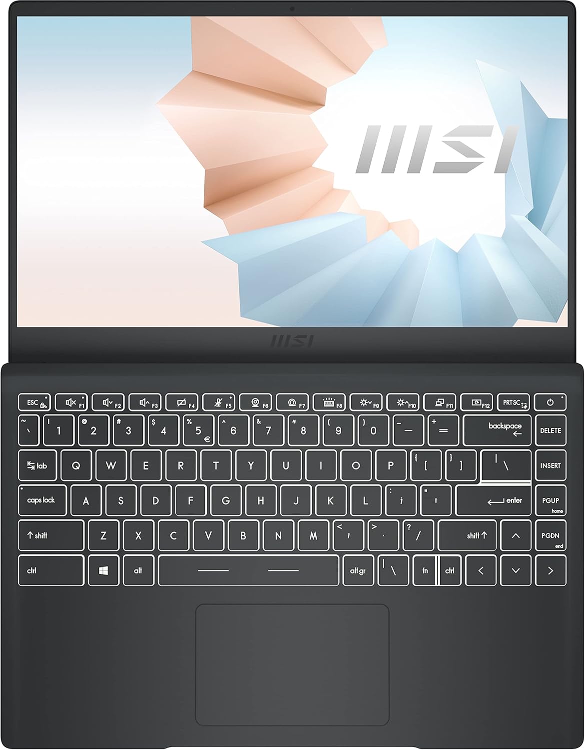 MSI Modern14B1025 i7 14" Ultra-Light Laptop Gray