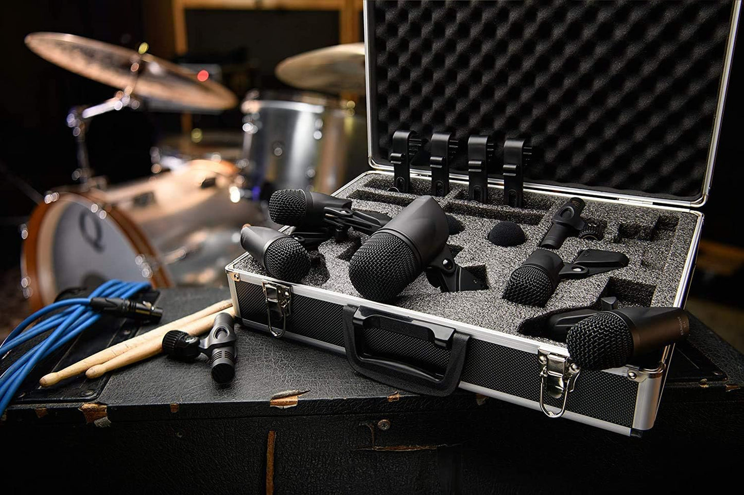 PreSonus DM 7 - Dynamic Drum Mic Kit - 7-Piece Set with Case