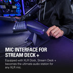 Elgato 20GBM9901 XLR Dock: Stream Deck Audio Interface