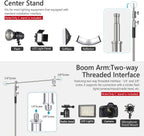 Neewer ST-C-CB 10ft C-Stand Light Stand Boom Arm Kit