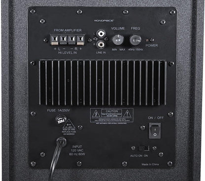 Monoprice 108247 5.1 Channel Home Theater Speaker System
