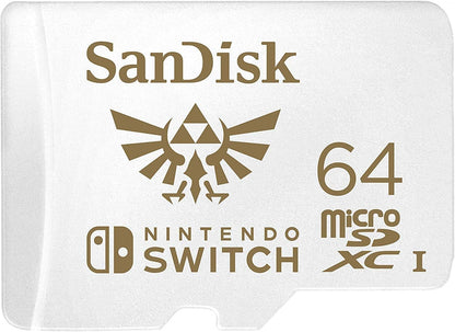 SanDisk SDSQXAT-064G 64GB Micro SD Nintendo Switch Card