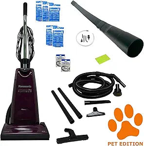 Panasonic MCUG581 Upright Pet Vacuum Cleaner Bundle