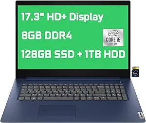 Lenovo IdeaPad 3 17.3" i5 10th Gen Renewed Laptop