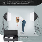 Neewer NK200 700W Softbox Continuous Lighting Kit