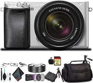 Sony A6300M18135SR6P4 18-135mm Mirrorless Camera Bundle