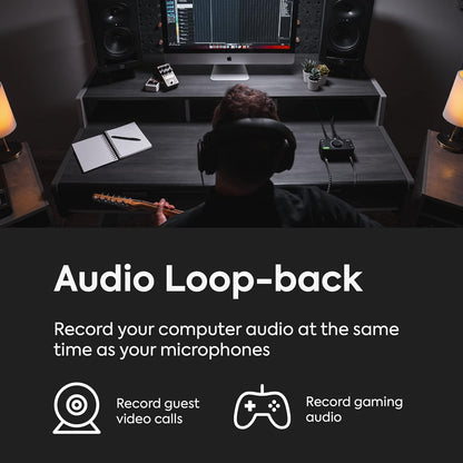 Audient EVO4 USB Audio Interface Recording Studio