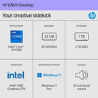 HP Core i7 Envy Desktop PC - Powerful Performance