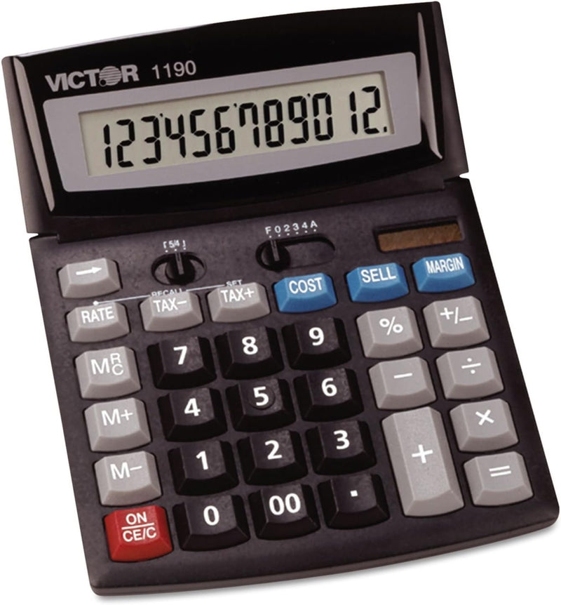 JVC VCT1190 Executive Desktop Calculator 12-Digit LCD — main product image