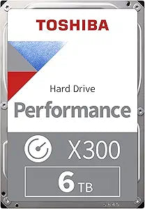 Toshiba 4040R55 X300 6TB 7200RPM SATA 3.5" HDD