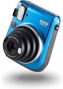Fujifilm P10GLB3703A Instax Mini 70 Instant Camera - Blue + 10 Shots