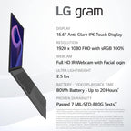LG 15Z90Q-P.AAS7U1 Gram 15.6