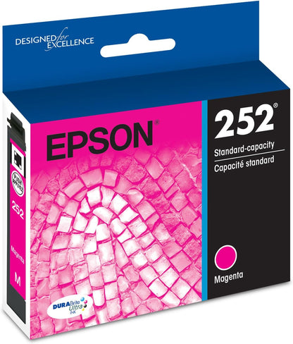 Epson T252320-S 252 DURABrite Magenta Standard Ink Cartridge