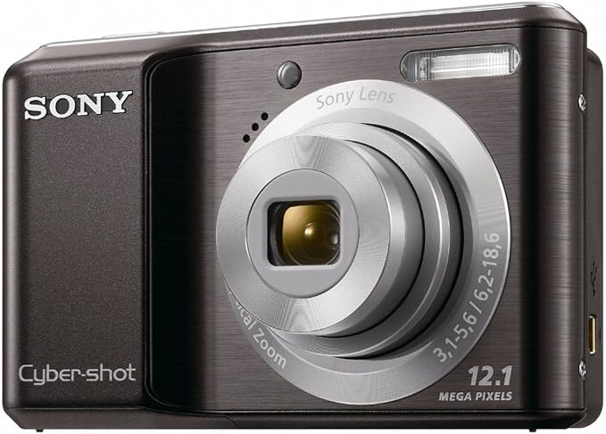 Sony S2100 Black DSC Digital Camera 12.1MP 3x Zoom — main product image