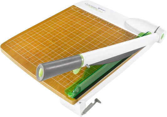 Westcott 16717 12-Inch CarboTitanium Guillotine Paper Cutter