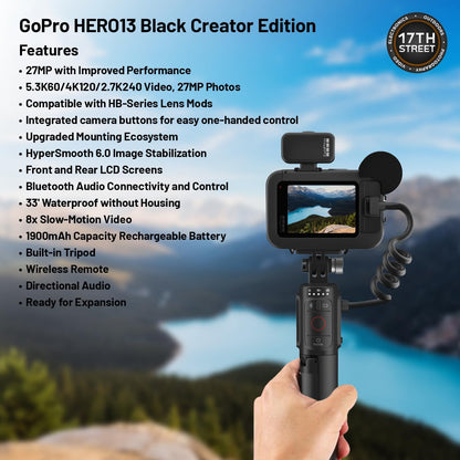 GoPro GOPCHDFB131TH-KIT1 HERO13 Black Creator Edition Bundle