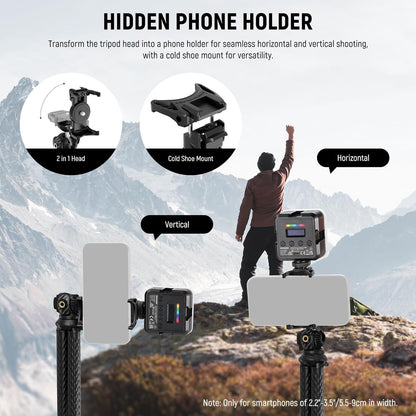 Neewer TP34 Flexible Tripod Mini Camera Phone Stand with Remote