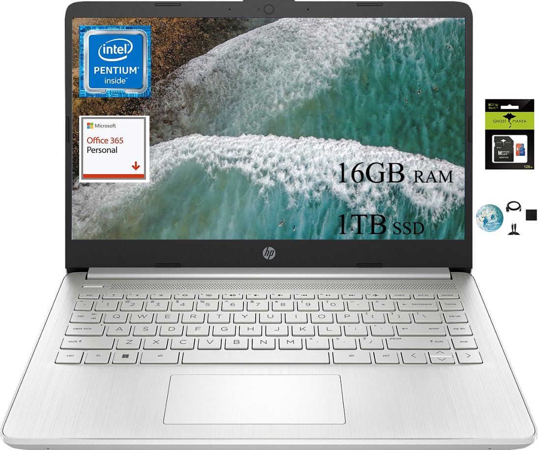 HP HP 14" Pentium Laptop 1TB SSD Windows 11