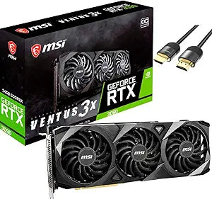 MSI Ventus 3X RTX 3090 OC Gaming Graphics Card