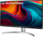 LG 27UK650-W 27-Inch UHD 4K IPS Monitor HDR10